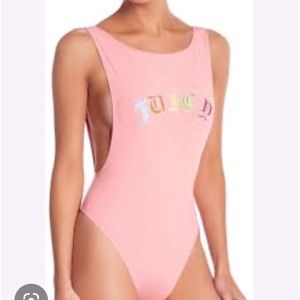 Juicy couture one piece bikini bathing suit Xs 90s 2000s y2k